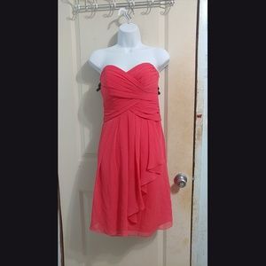 David's Bridal, Guava, Dress, pre owned, worn once